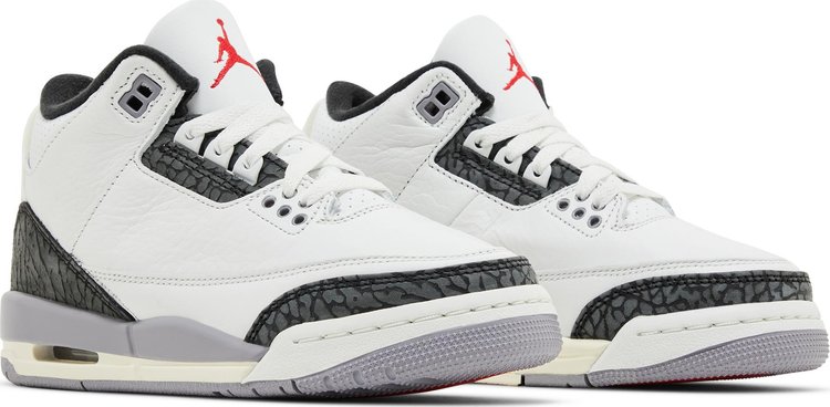 Air Jordan 3 Retro GS Cement Grey