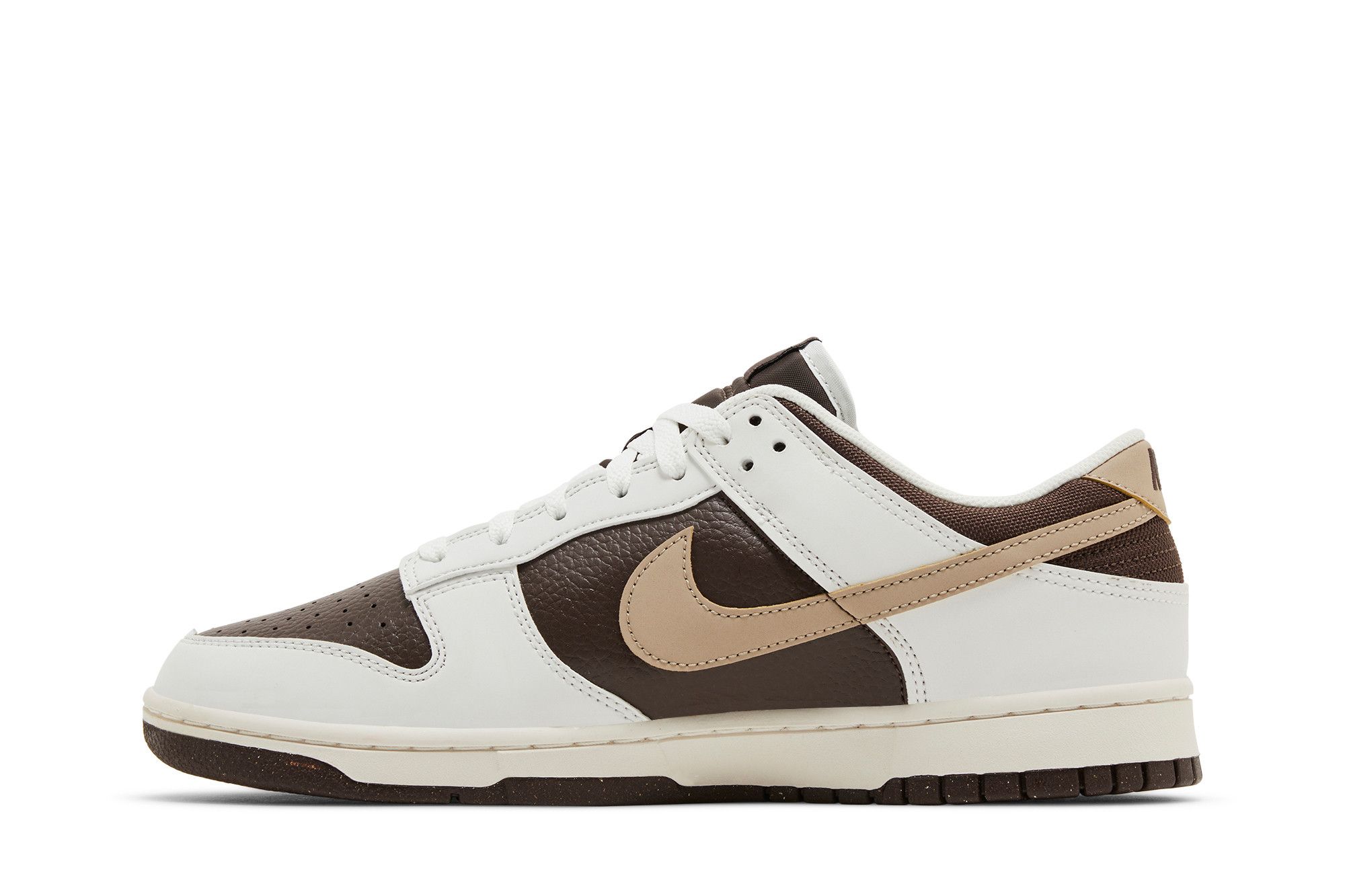 Size 10.0 Dunk Low Next Nature Summit White Baroque Brown