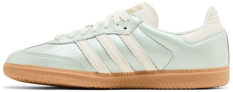 Adidas Wmns Samba OG Linen Green Metallic