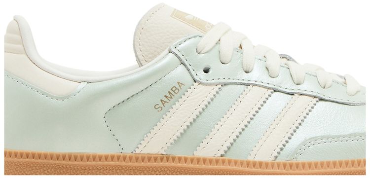 Adidas Wmns Samba OG Linen Green Metallic