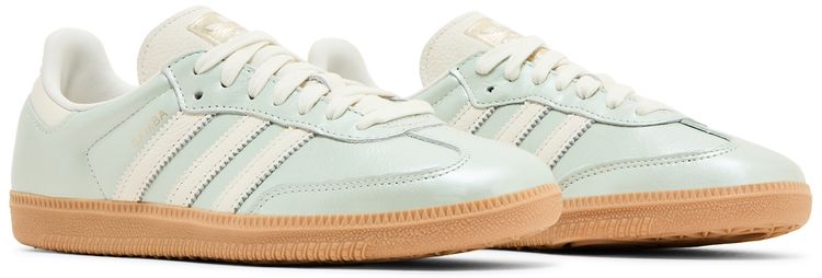 Adidas Wmns Samba OG Linen Green Metallic
