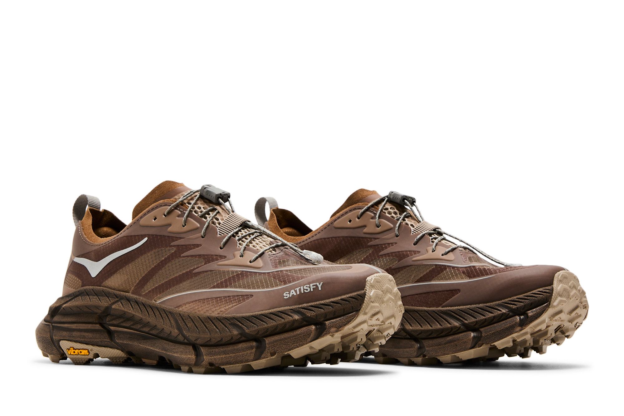 Satisfy×Hoka MafateSpeed4Lite 27cm Nike SATISFY HOKA Mafate Speed 4 Lite STSFY Bone Coffee