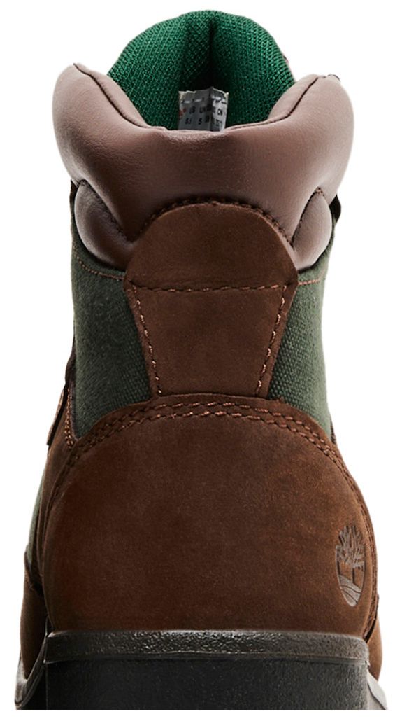Timberland 6 Inch Field Boot Junior Brown Green
