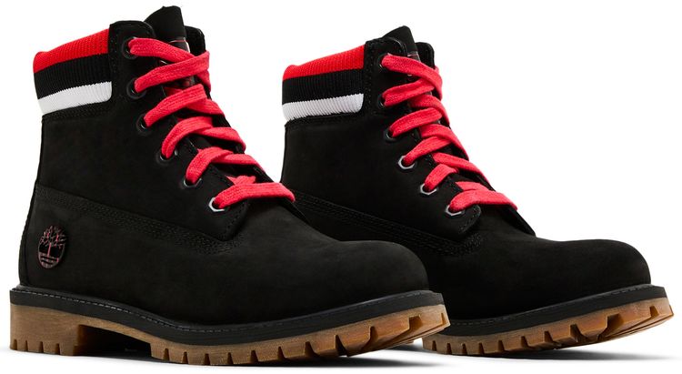 Mitchell  Ness x NBA x Timberland 6 Inch Premium Junior Chicago Bulls