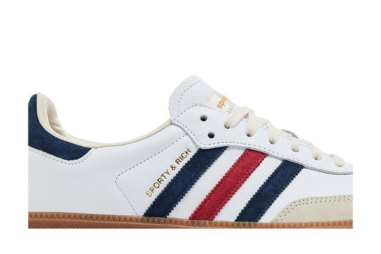 adidas gazelle silver green womens Adidas Samba x Sporty & Rich Blue Rush main image 0