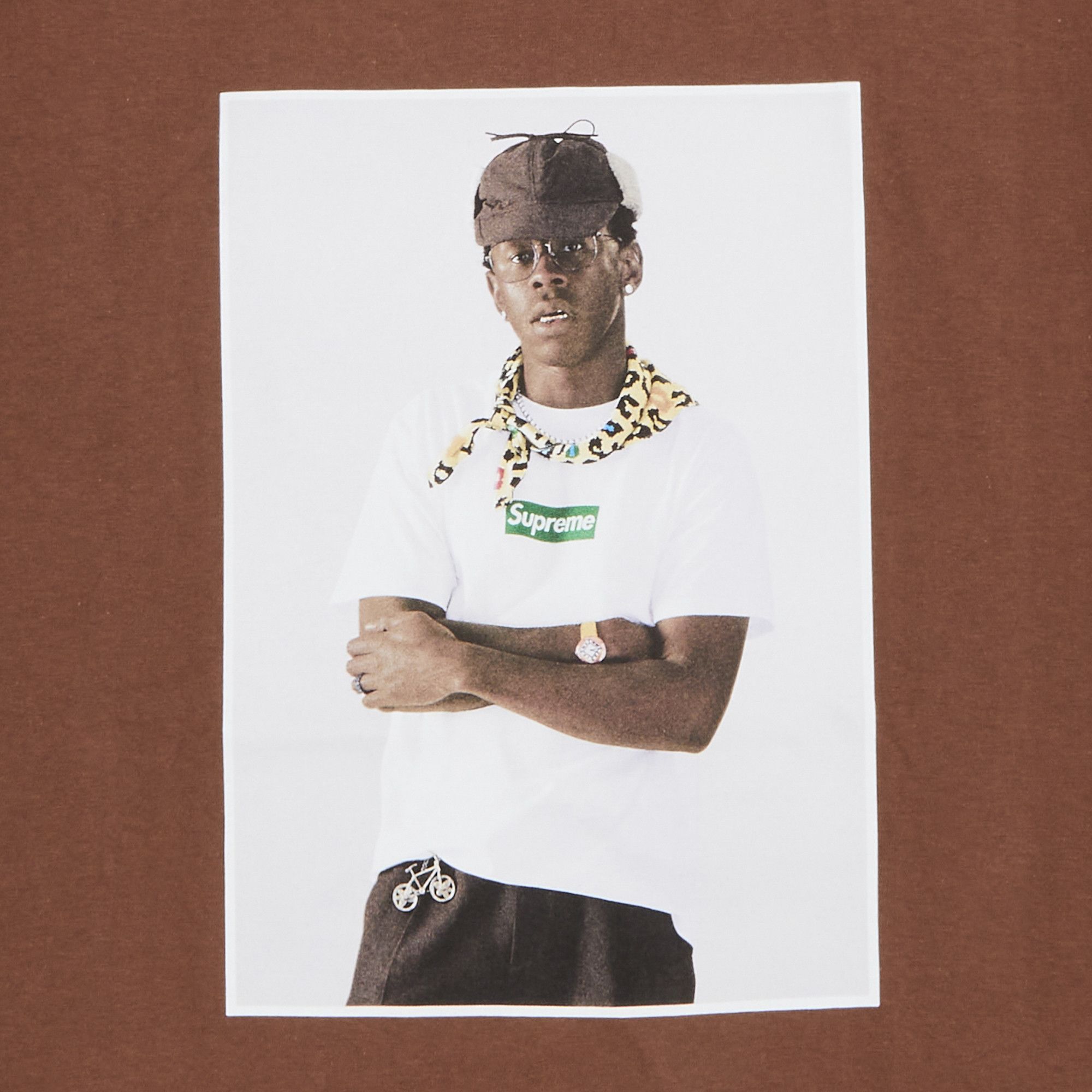 Supreme Tyler, The Creator Tee Brown FW24 – UniqueHype