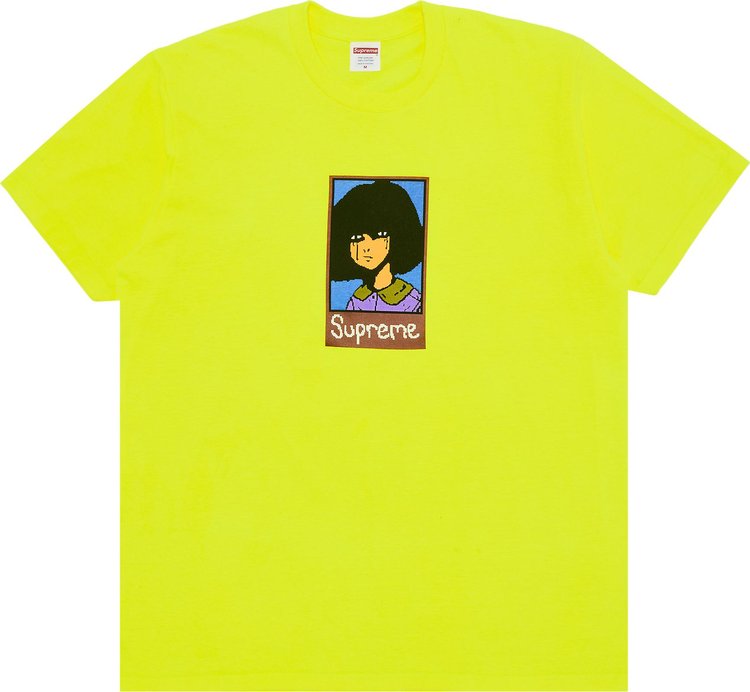 Supreme Emo Tee Fluorescent Yellow