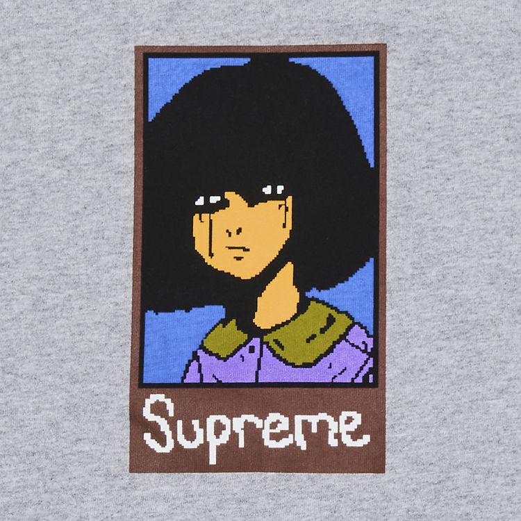 Supreme Emo Tee Heather Grey