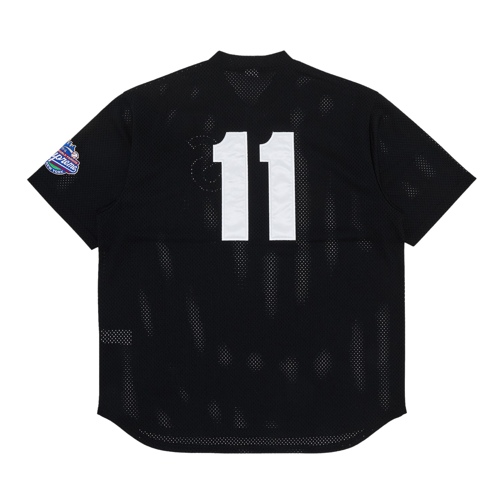 Size xxl Supreme S Logo Baseball Henley 'Black'