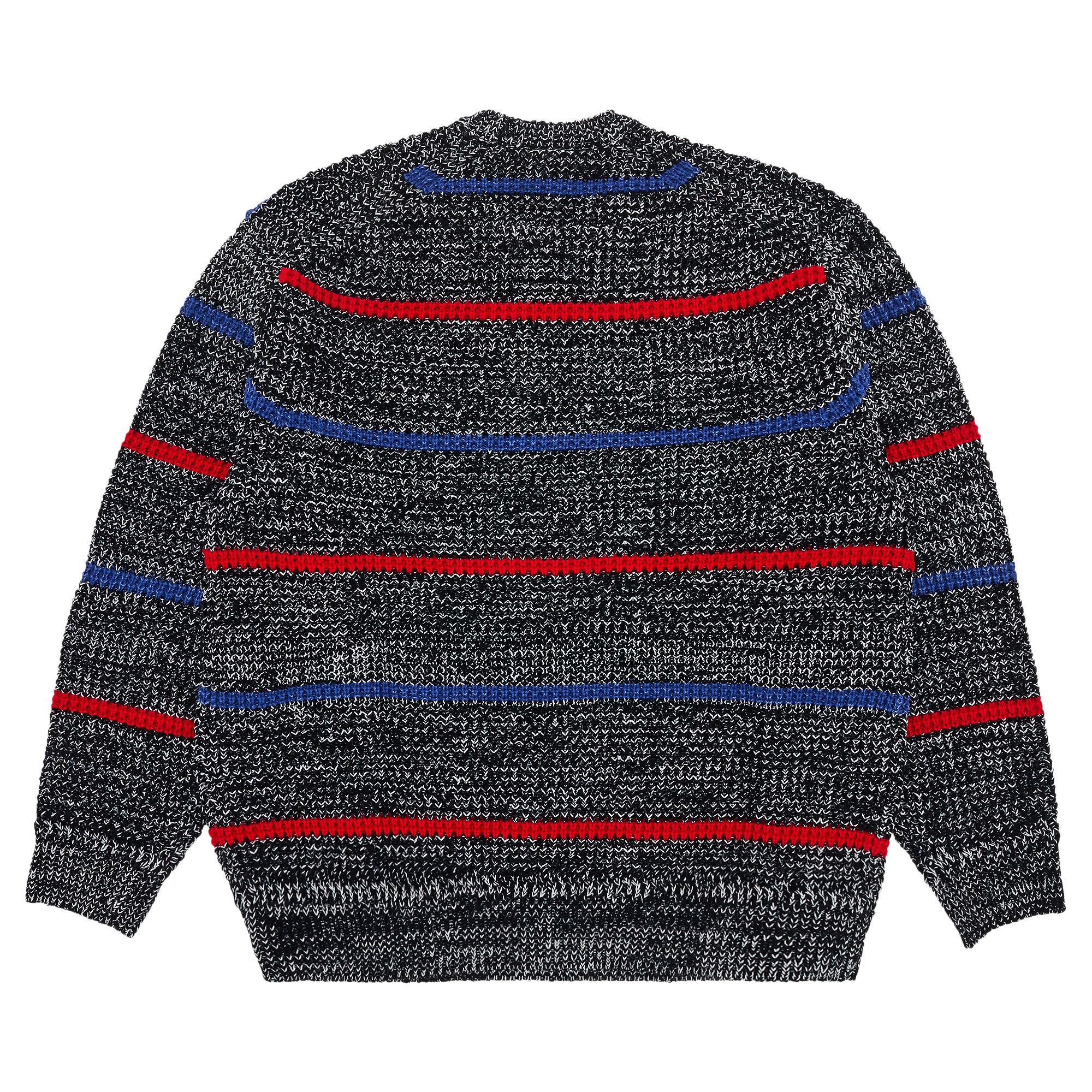Size xxl Supreme Waffle Small Box Sweater 'Stripe Mlange'
