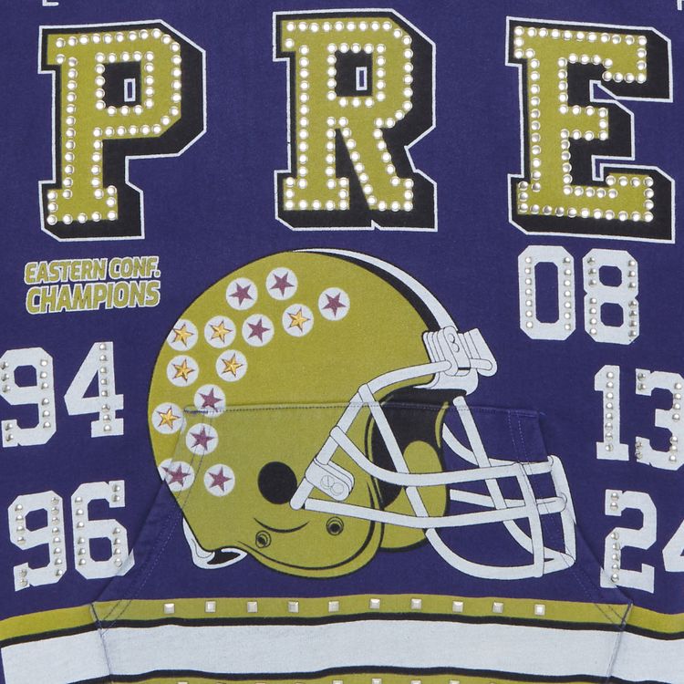 Supreme Champions Studded Hooded Sweatshirt Dark Royal