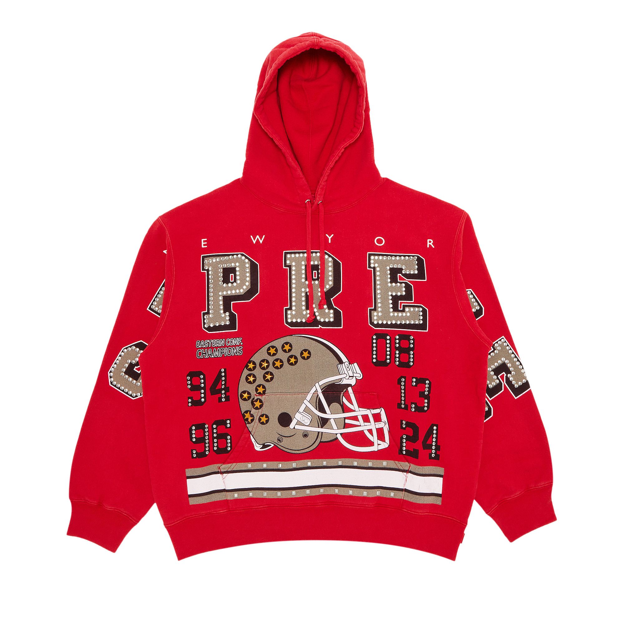 Supreme studded hooded hot sale
