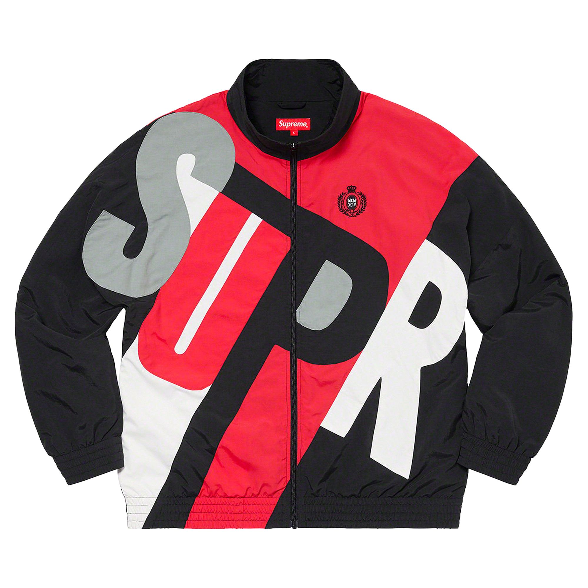 Supreme Big Logo Track Jacket ブラック $_1.JPG?set_id=880000500F