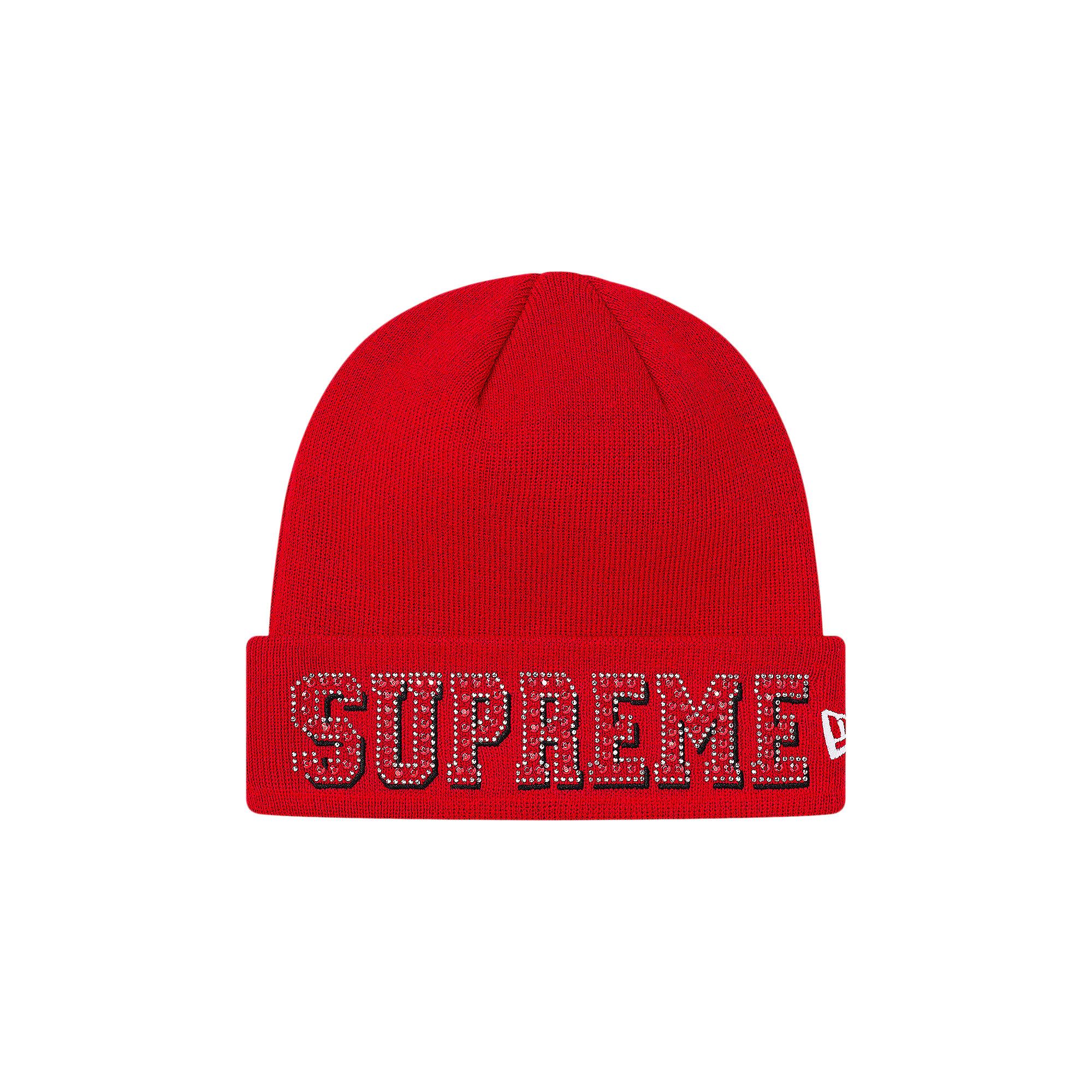 Buy Supreme x New Era Gems Beanie 'Red' - SS20BN6 RED | GOAT