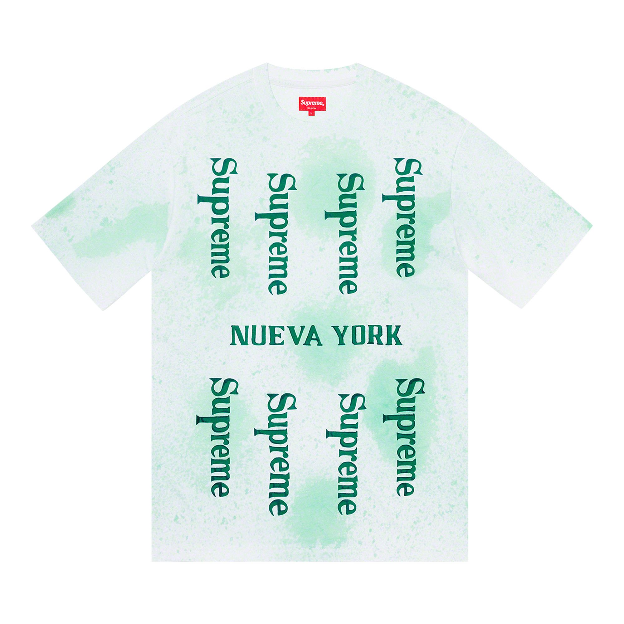 Buy Supreme Nueva York S/S Top 'White' - SS20KN14 WHITE | GOAT