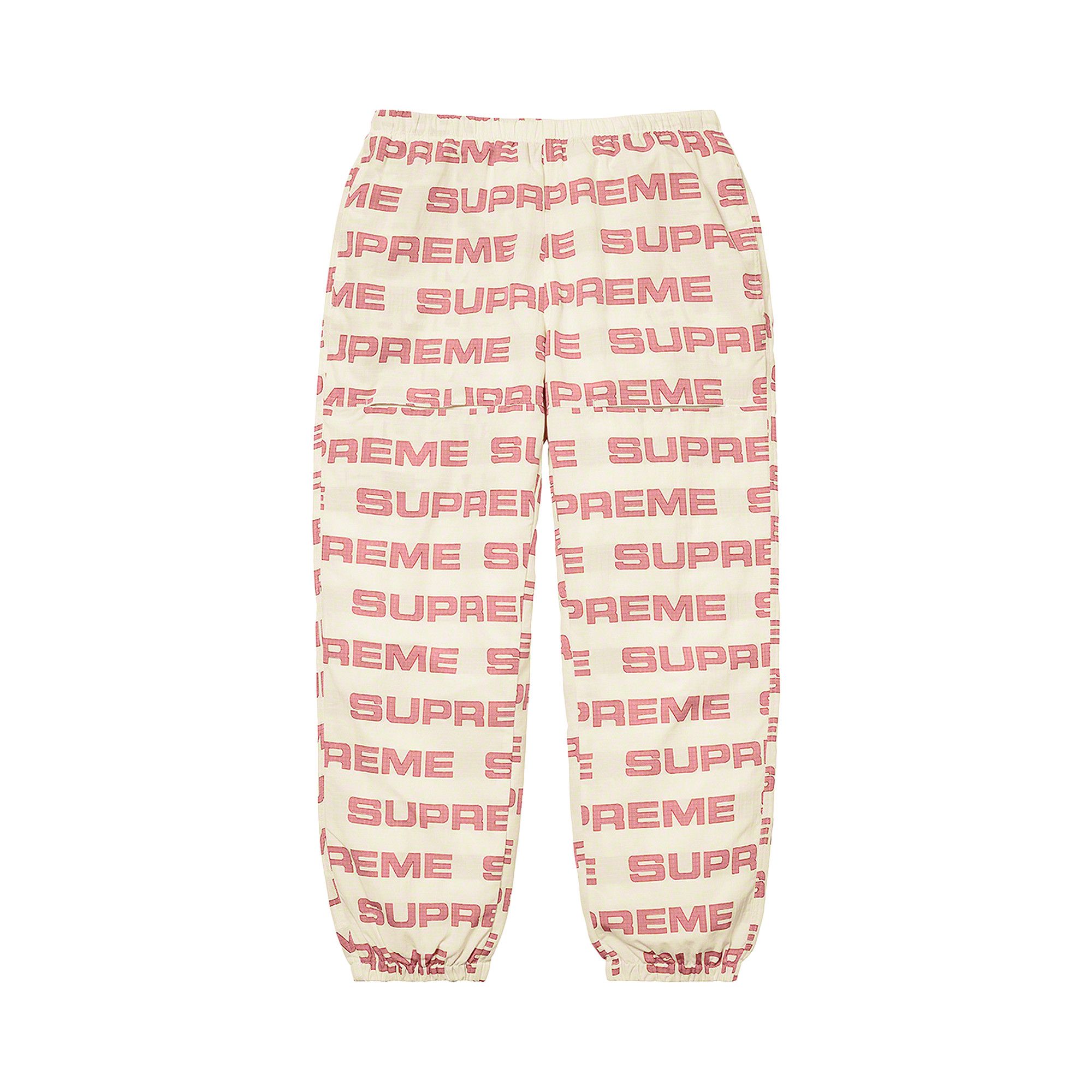 Buy Supreme Logo Ripstop Track Pant 'Natural' - FW21P68 NATURAL | GOAT