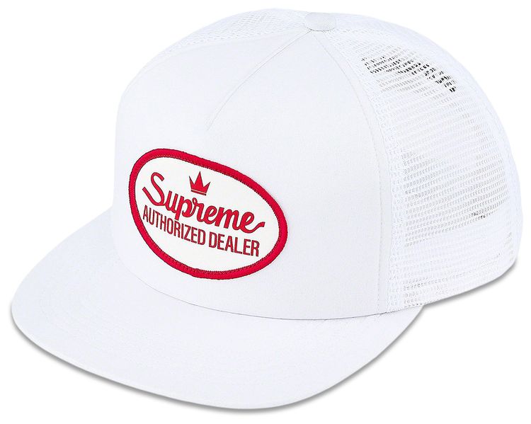 Supreme Authorized Mesh Back 5 Panel White