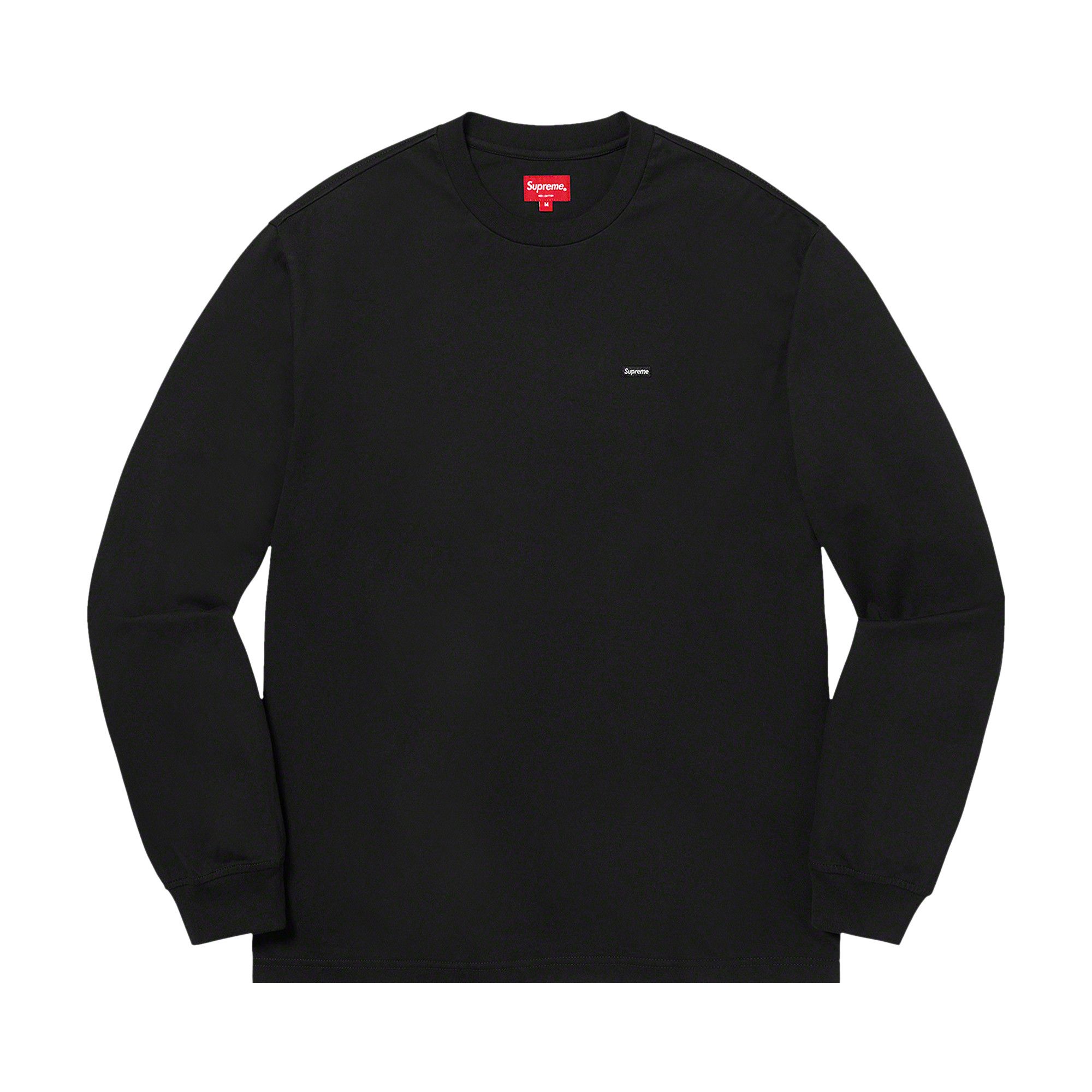 Buy Supreme Small Box Crewneck 'Black' - FW21SW68 BLACK | GOAT