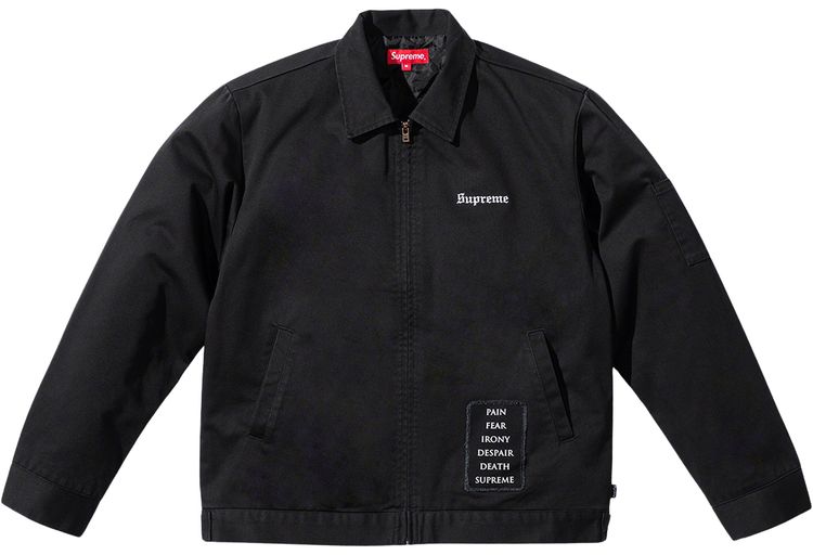 Supreme x The Crow Work Jacket Black