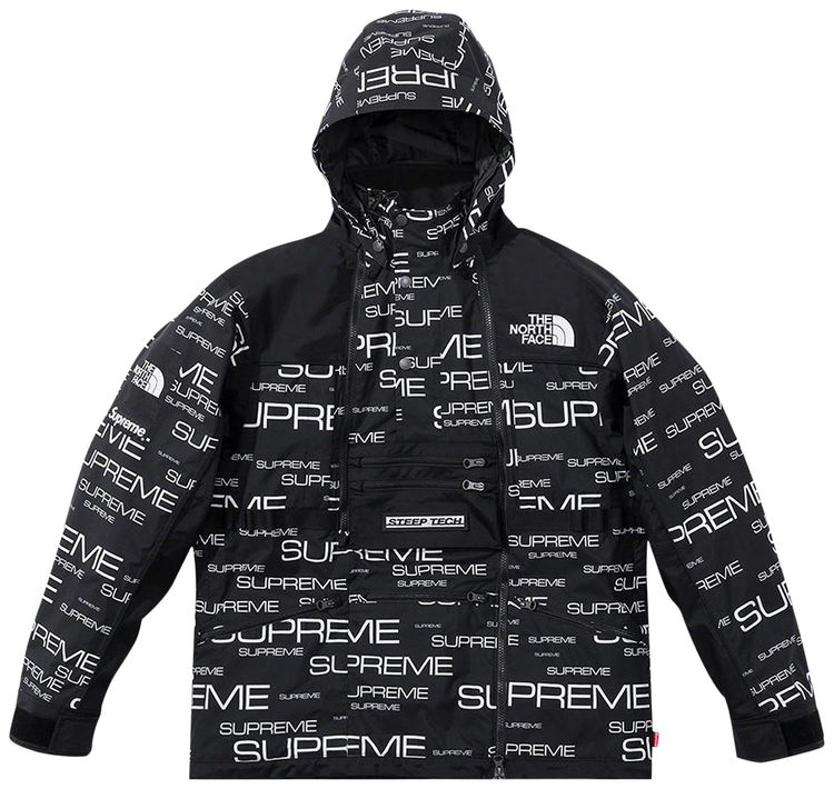 Supreme x The North Face Steep Tech Apogee Jacket Black
