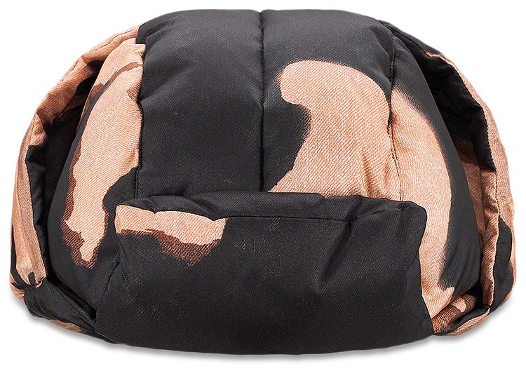 Supreme x The North Face Bleached Denim Print Nuptse Trooper Black