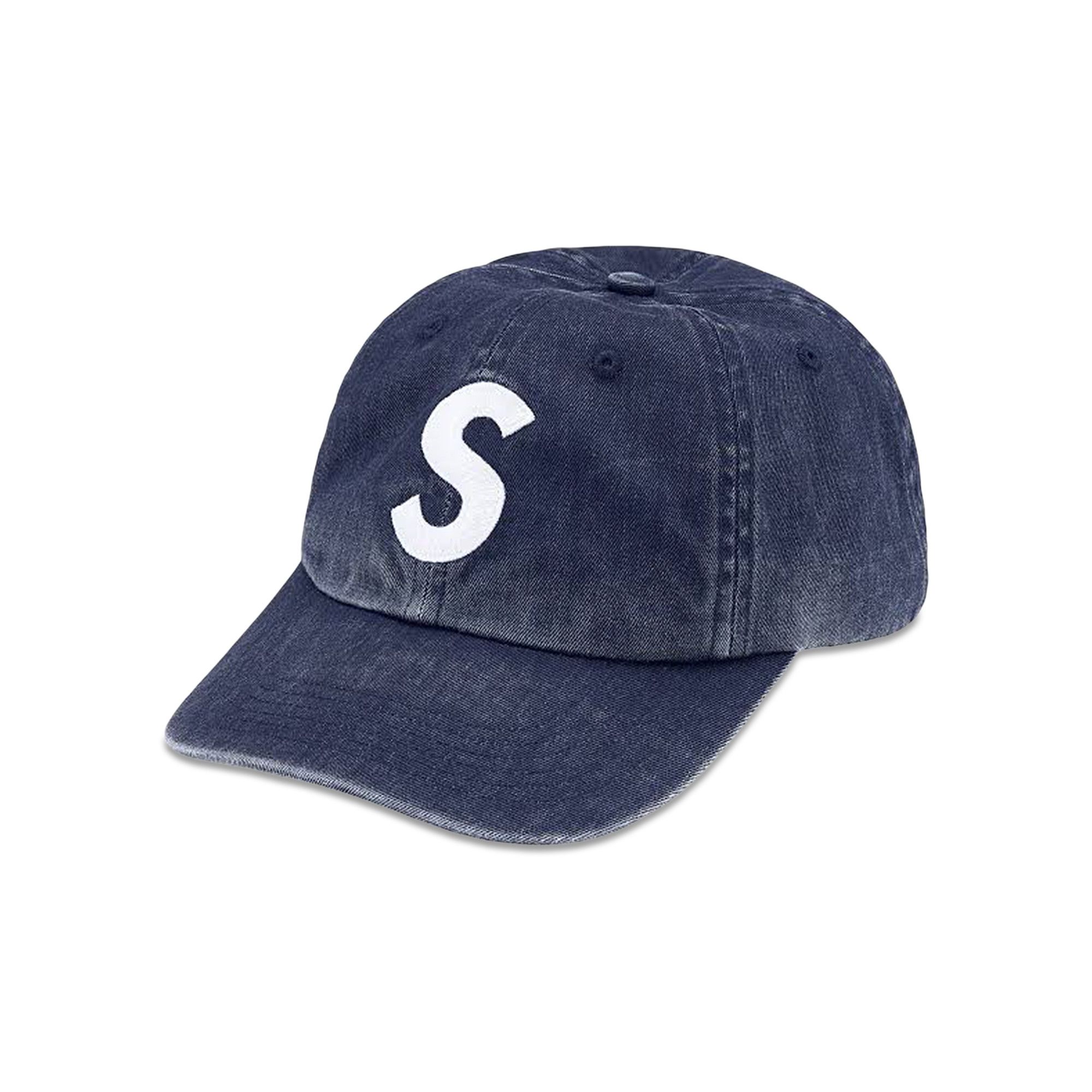 Supreme Pigment Print S Logo 6-Panel 'Black'