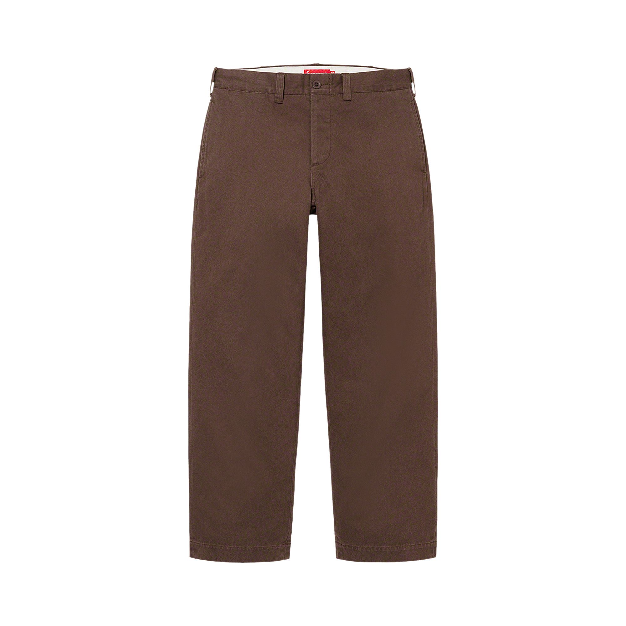 Buy Supreme Chino Pant 'Brown' - FW22P32 BROWN | GOAT