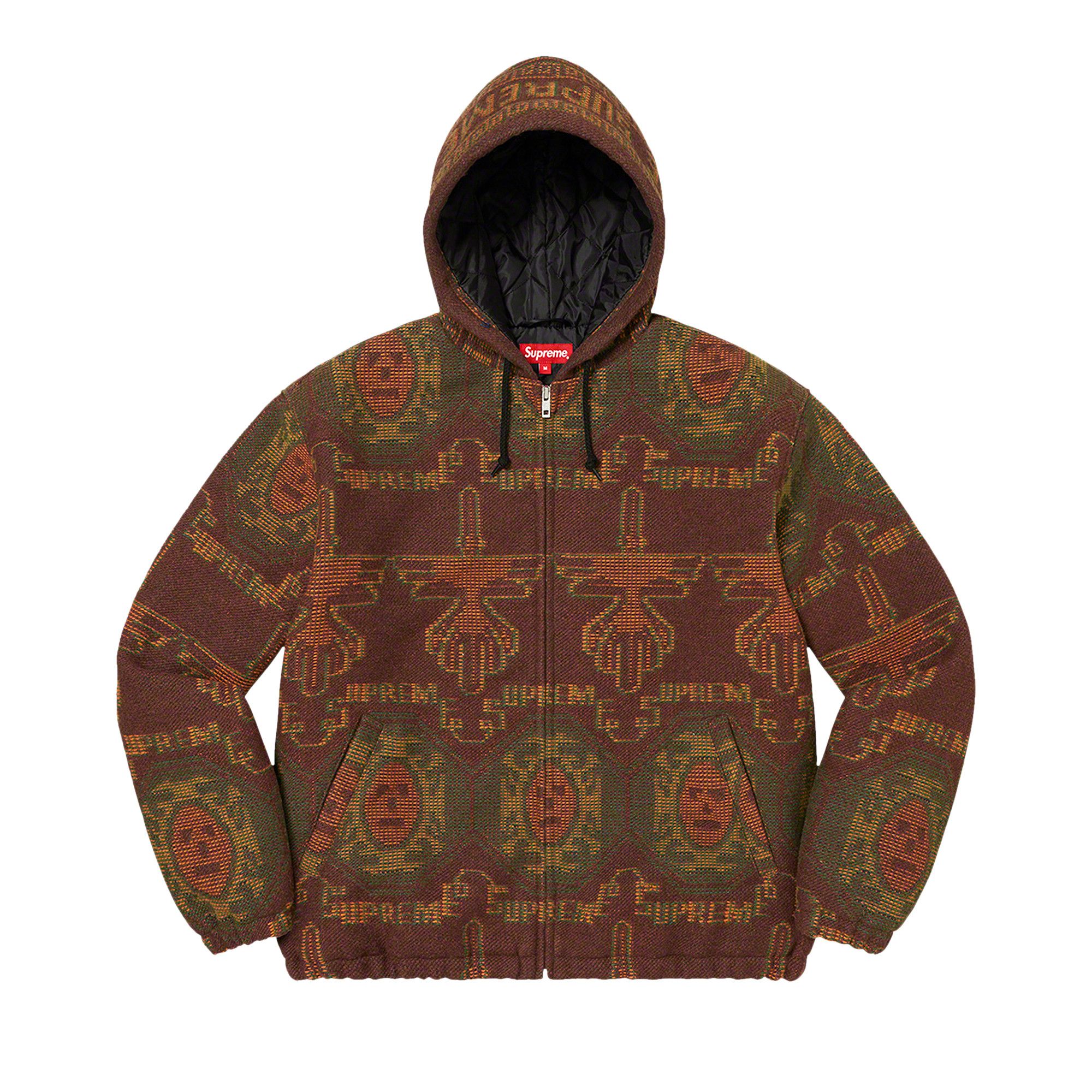 【セール中】Supreme Woven Hooded Jacket Buy Supreme Woven Hooded Jacket 'Rust' - FW22J42 RUST | GOAT