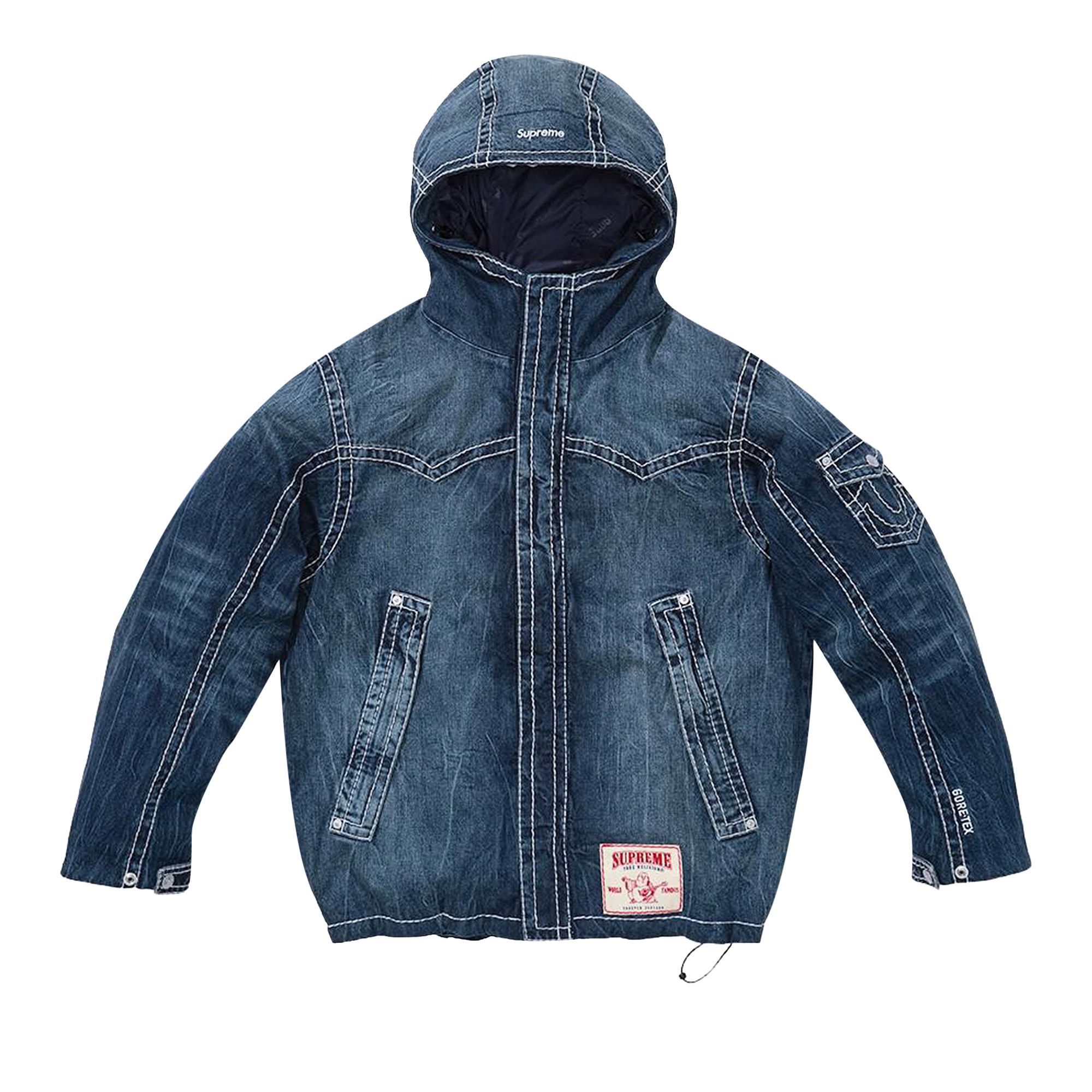 Buy Supreme x True Religion GORE-TEX Shell Jacket 'Denim Buy Supreme x True Religion GORE-TEX Shell Jacket 'Denim