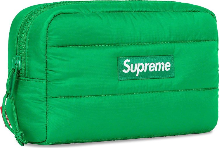 Supreme Puffer Pouch Green