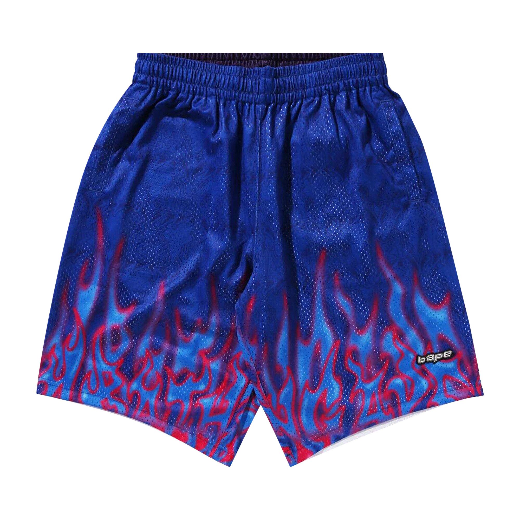 BAPE REVERSIBLE BASKETBALL SHORTS Sサイズ BAPE Red Reversible 'Bape' Basketball Shorts A Bathing Ape