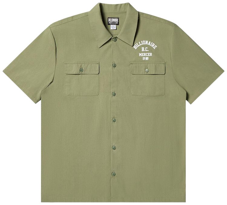 Billionaire Boys Club Celsius Woven Shirt Oil Green