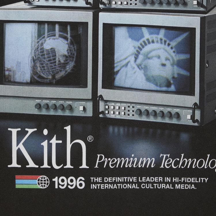 Kith Premium Technology 1996 Vintage Tee Black
