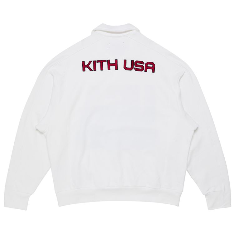 Kith For USA Basketball Nelson Collared Pullover White