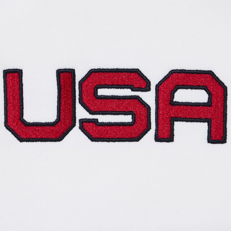 Kith For USA Basketball Nelson Collared Pullover White