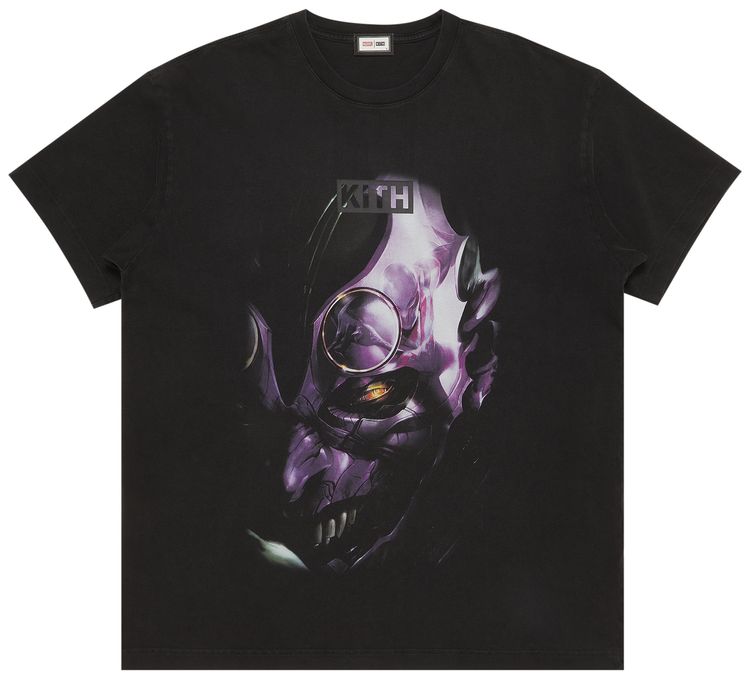 Kith x Marvel Goblin Knight Vintage Tee Black