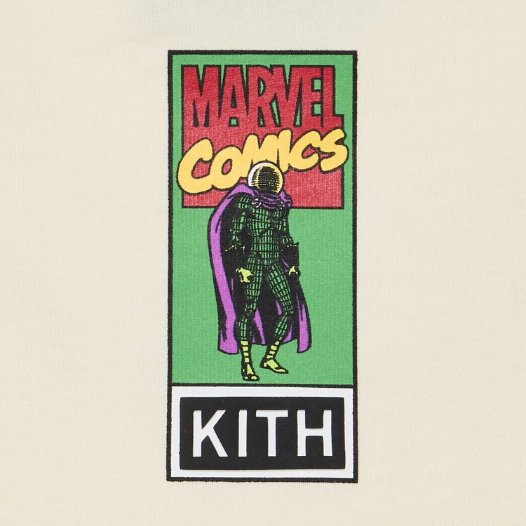 Kith x Marvel Mysterio Spiderman Vintage Tee Sandrift