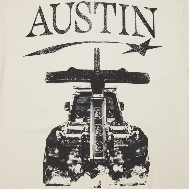 Hellstar x Post Malone Austin Tee Cream