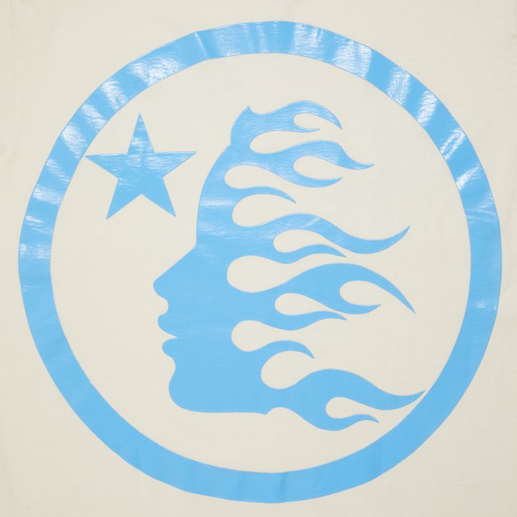Hellstar Classic T Shirt Gel Print WhiteBlue