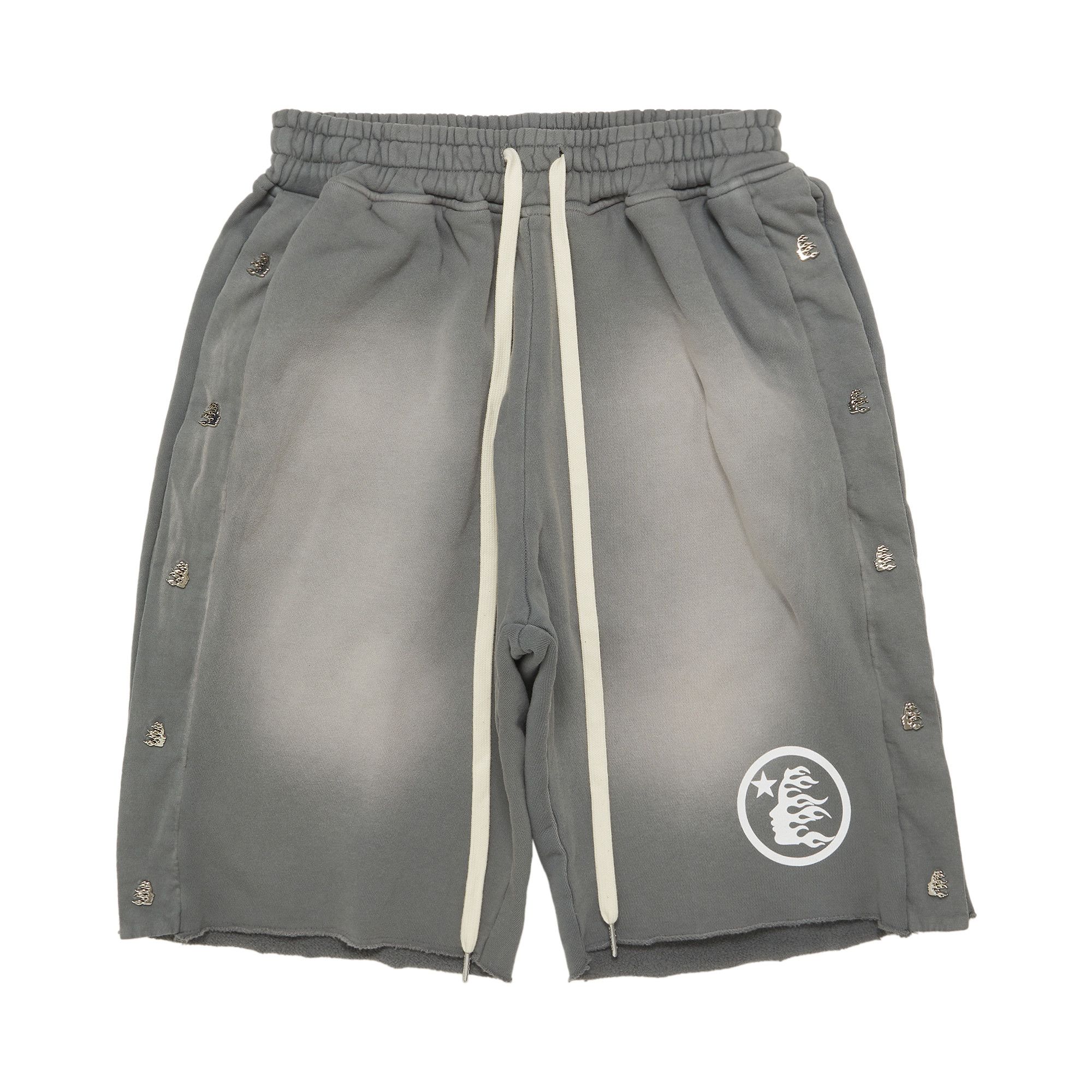Buy Hellstar Snap Shorts 'Grey' - HS01SHO001 GREY | GOAT