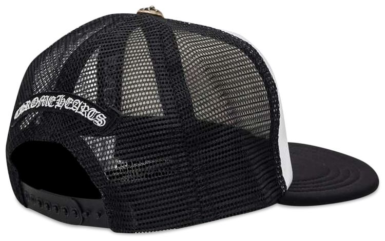 Chrome Hearts Multi Cross Trucker Hat BlackWhite