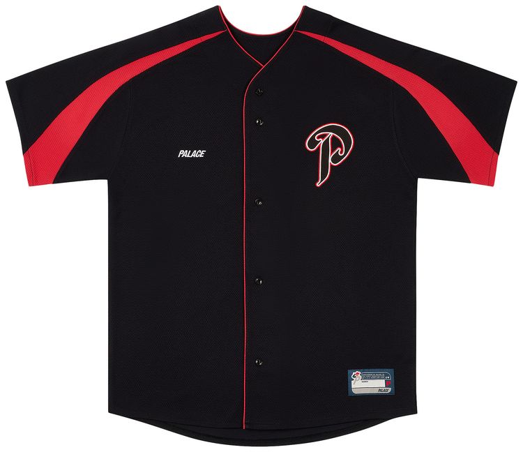 Palace P Paseball Jersey Black