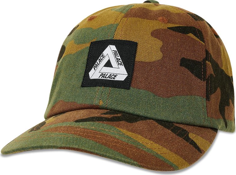 Palace Tri Ferg Patch 6 Panel Woodland Camo