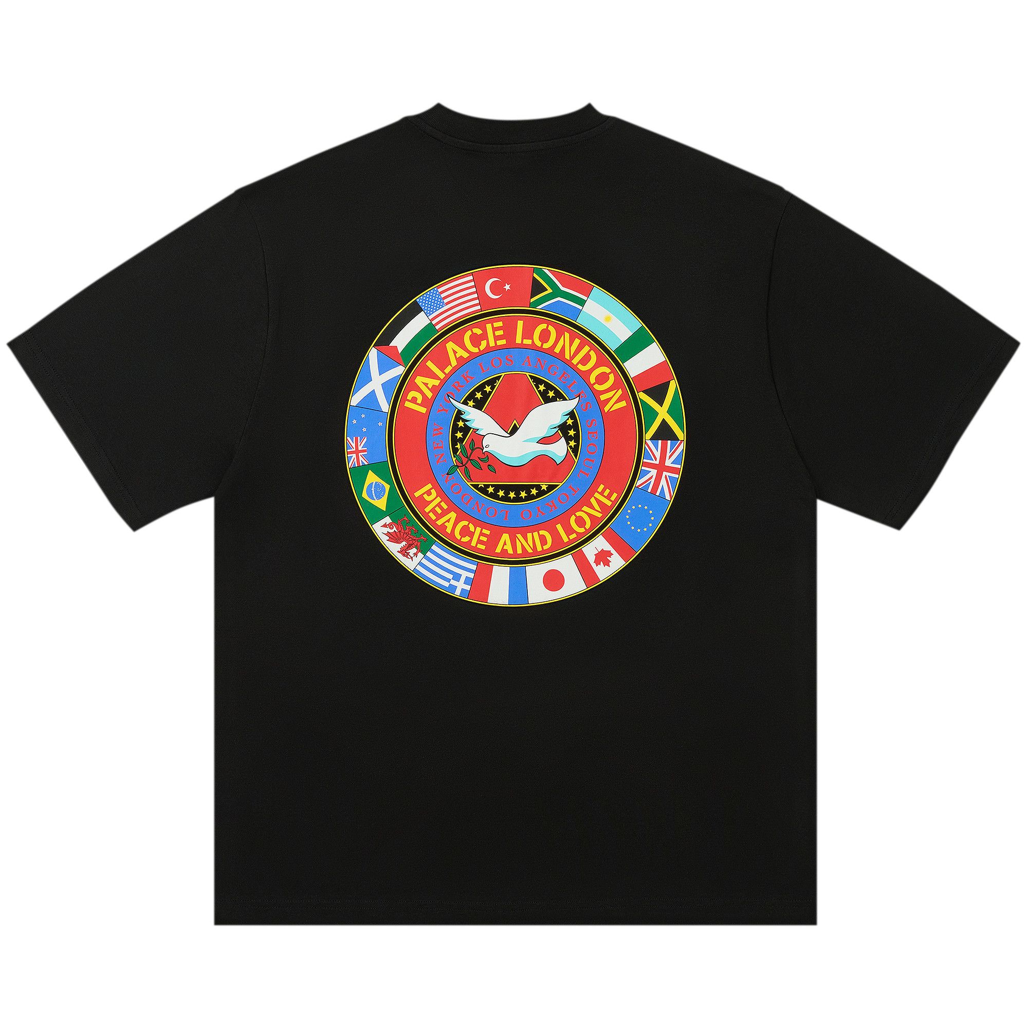 スペシャルオファ Buy Palace GOAT | P27TS061 - 'Black' T-Shirt Nations シャツ