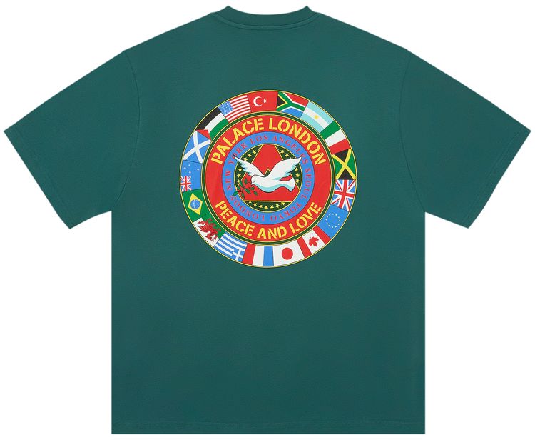 Palace Nations T Shirt Racey Green