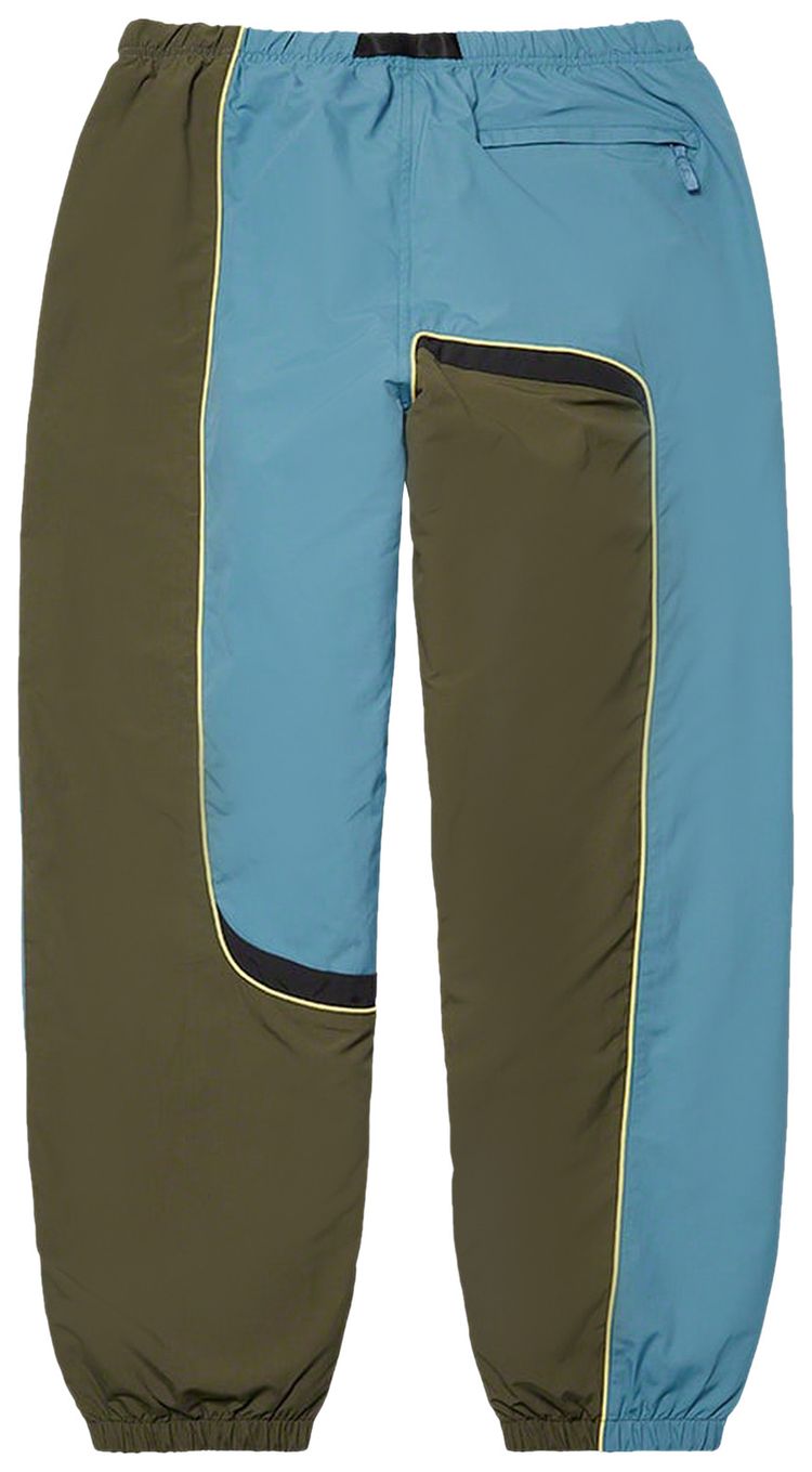 Supreme S Paneled Belted Track Pant Olive