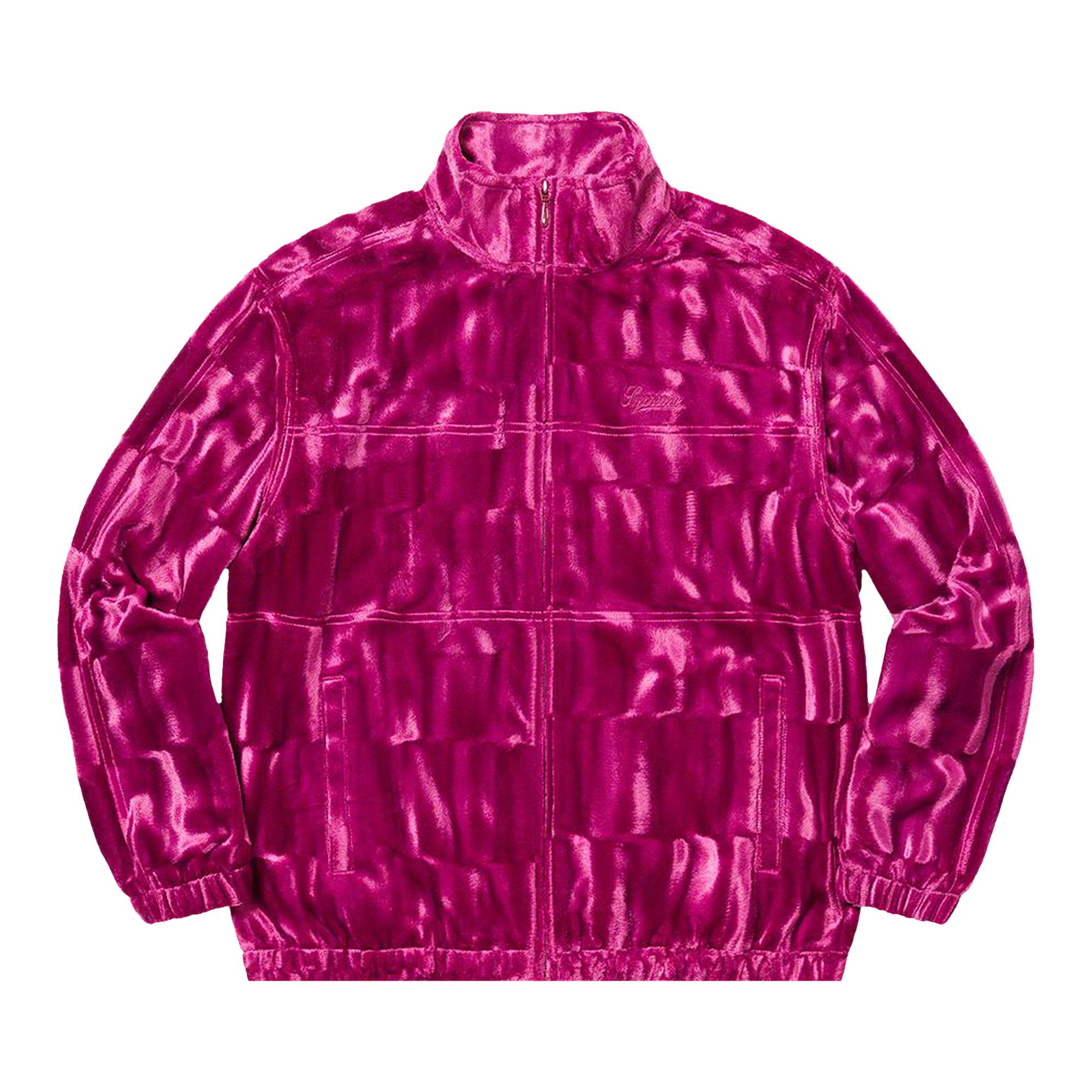 Buy Supreme Velour Track Jacket 'Purple' - FW21J87 PURPLE | GOAT CA