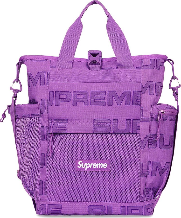 Supreme Utility Tote Purple