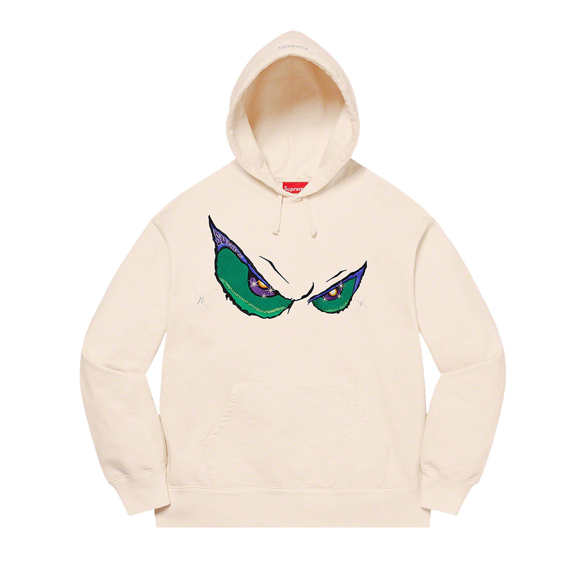 Buy Supreme Eyes Hooded Sweatshirt 'Natural' - FW21SW47 NATURAL | GOAT