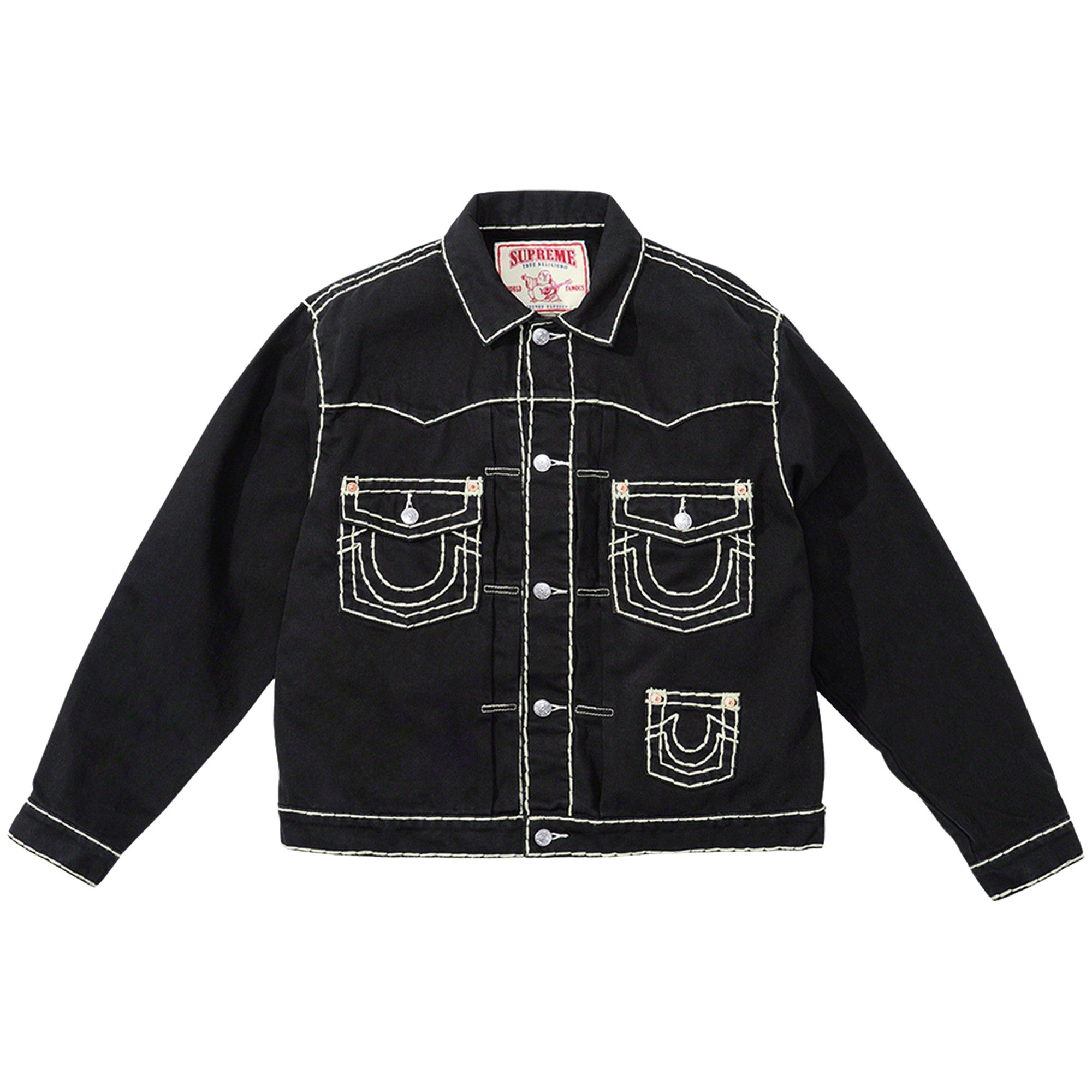 Supreme Denim Trucker Jacket BLACK L 黒 CARRYME/Supreme Denim Trucker Jacket Black